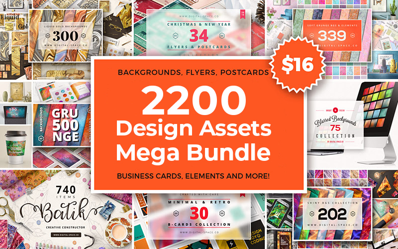 1000+ Premium Resources – Graphic Design Bundle