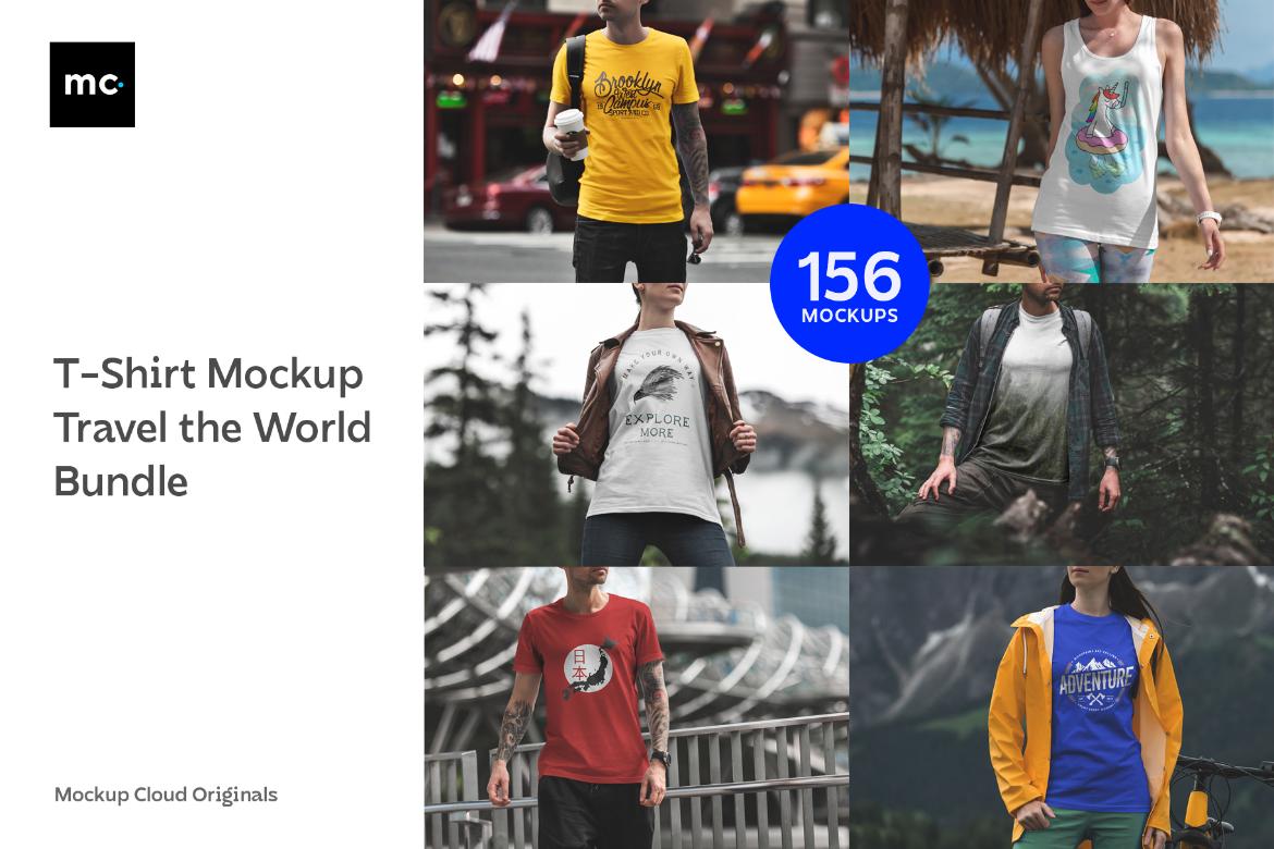 10GB+ Mockup TShirt Design Bundles