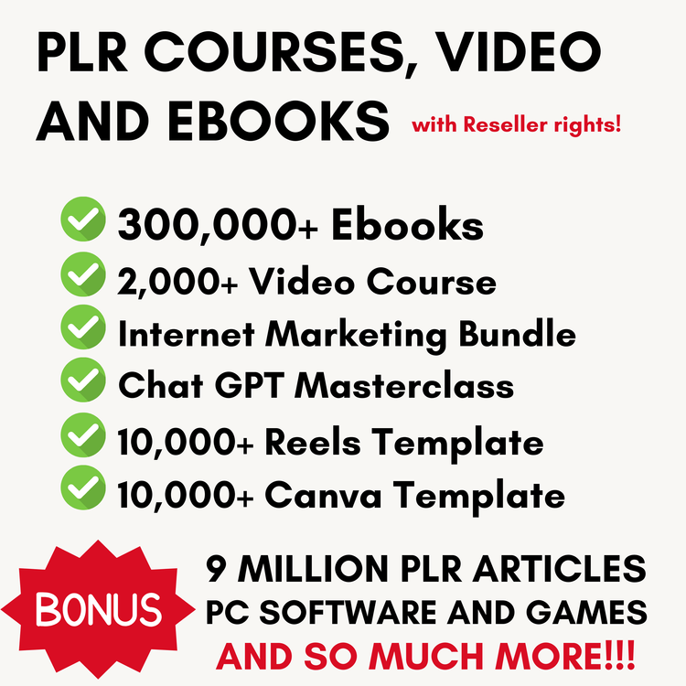 Full Video Ebook Reseller Masterclass Bundles