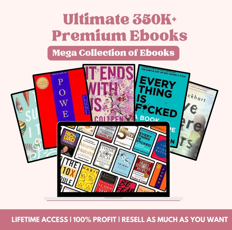 10GB+ PREMIUM EBOOK COLLECTION